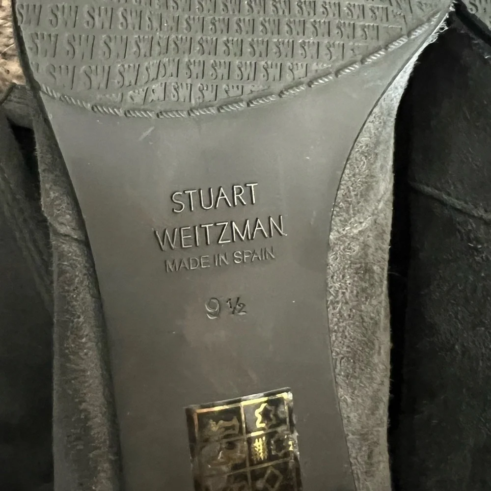 Stuart Weitzman Keenland Women's Knee High Boots Grey Suede